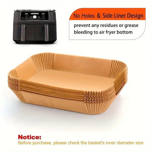 Rectangular Airfryer Paper Liners